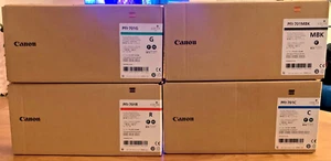 CANON Originaltinten PFI-701 MBK C R G 700ml Cartridge - Bild 1 von 9