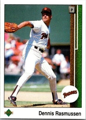 1989 Upper Deck - Dennis Rasmussen #645 - Image 1 of 2