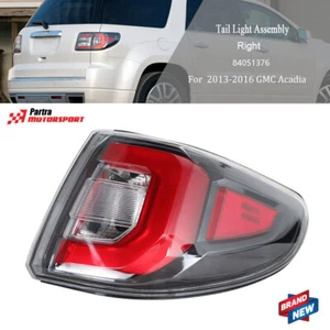 Right Tail Lights Fit For 2013-2016 GMC Acadia Series Lamps Right LED Red Rear - Picture 1 of 11
