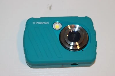 Polaroid iS 049 16MP Instant Sharing Waterproof Digital Camera Teal USED - Image 1 of 3
