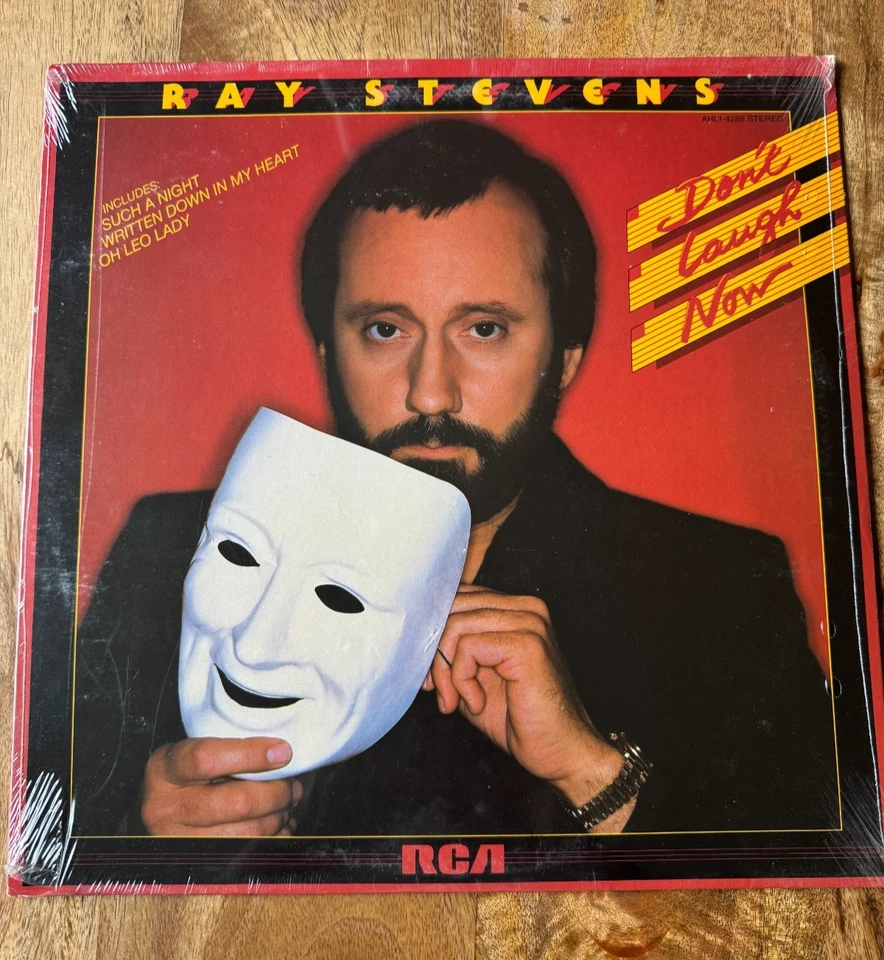 NEW/SEALED- RAY STEVENS-Don't Laugh Now RCA-AHL1-4288 LP/VINYL/RECORD - Image 1 of 2