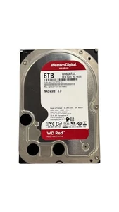Western Digital WD Red NAS 6 TB 3,5 pollici SATA-3 5400 RPM HDD disco rigido - Foto 1 di 1