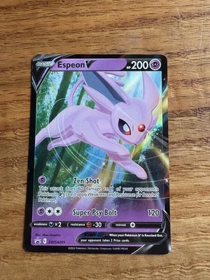Espeon V SWSH201 SWSH: Sword & Shield Promo Cards Holo - Image 1 of 2