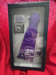 16" Franklin Mint Prinzessin Diana Prinzessin von Wales lila Kleid Outfit NRFB - Bild 1 von 6