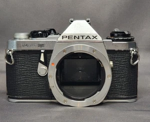 Pentax ME Super 35mm Film SLR Camera Body Only Vtg Photograph - Clean - Untested - Picture 1 of 8