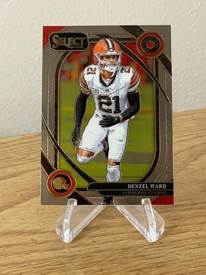 Denzel Ward 2024 Panini Select #248 CLUB LEVEL - Cleveland Browns - NFL Football - Image 1 of 2