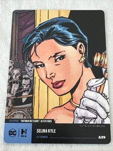 Selina Kyle Batman 85 Years DC Hybrid Trading Card Mint A39 Physical Only - Picture 1 of 3