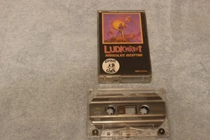 LUDICHRIST-"IMMACULATE DECEPTION" CASSETTE, COMBAT CORE RECORDS, 1986, EXCELLENT - Picture 1 of 3