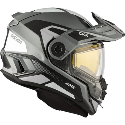Casco eléctrico gris mate óptico CKX Mission AMS talla X-pequeño Foto 1 de 4