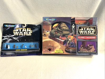 Sellado 1996 STAR WARS MICRO MÁQUINAS PLANETA TATUAJE + Juego de personajes clásicos Foto 1 de 4