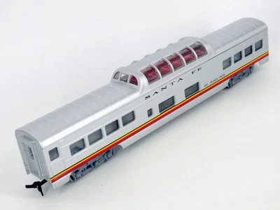 HO ConCor SANTA FE VALLEY FLYER 72' Lightweight VistaDome TAOS Passenger Car - Image 1 of 3