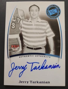 JERRY TARKANIAN 2007 PRESS PASS Autograph UNLV Rebels FRESNO STATE BULLDOGS NCAA - Picture 1 of 6