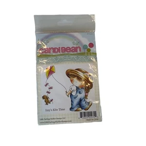 Candi Bean - Little Darlings Stempel - Izzy’s Kite Time - NEU - Bild 1 von 2
