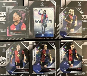 Complet Lot FC Barcelona X6 Cards Topps Knockout Women 2025 - Imagen 1 de 2