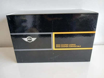 1:18 Kyosho R52 Mini Cooper White Stripes Astro Black Metallic Dealer Edition - Image 1 of 4