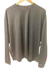 Columbia Omni Dry Mens 2XL Black Base Layer Long Sleeve Lightweight Pullover - Picture 1 of 7