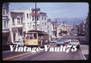 ORIGINAL SLIDE TROLLEY CABLE CAR 506 SFMR MUNI SAN FRANCISCO CA 1969 - Picture 1 of 1