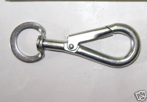 Gancho de resorte de 2" pulgadas para carabina giratoria amarre animal - Imagen 1 de 1