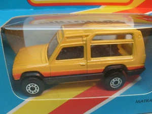 1983 MATCHBOX LESNEY SUPERFAST MB37 MATRA RANCHO BLUE BOX NEW IN BOX - Picture 1 of 3