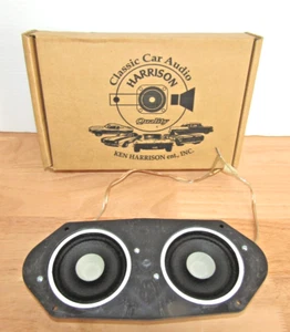 Custom Autosound Ken Harrison SP-300 Dual Custom Fit Speakers UNTESTED - Picture 1 of 10