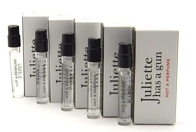 5 x Juliette Has A Gun NOT A PERFUME EDP 1,7ml / .057 fl oz Vial SPRAY