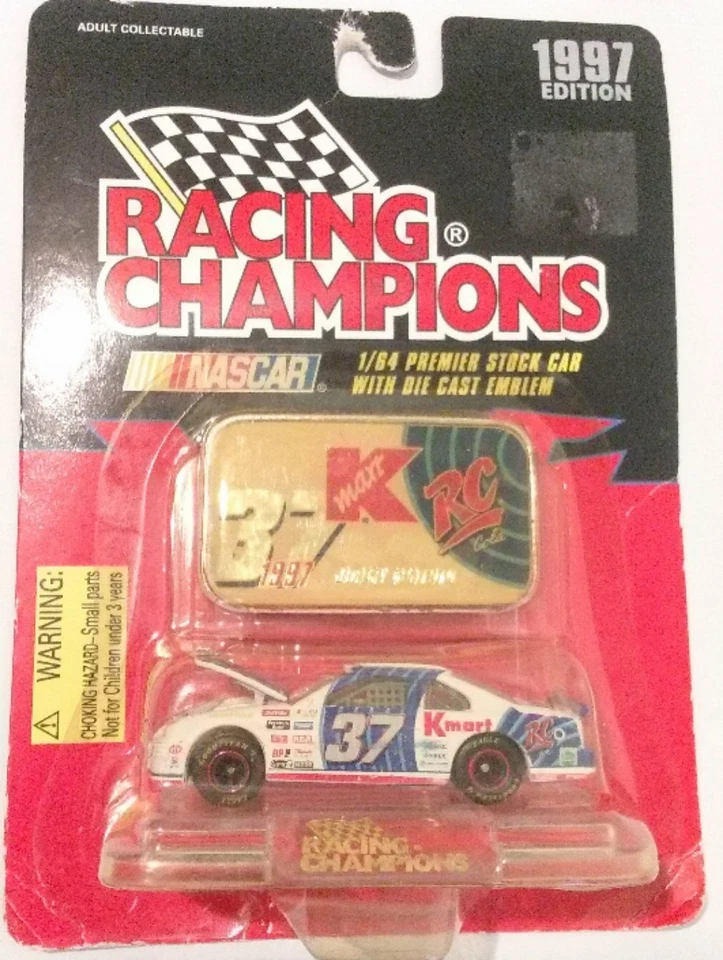 Racing Champions Jeremy Mayfield #37 1997 Kmart RC Cola 1:64 Diecast Car 09100 Foto 1 de 1