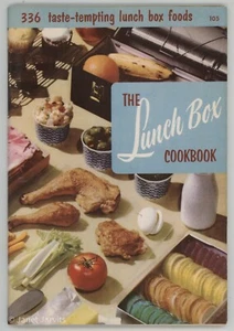 LUNCH BOX COOKBOOK Recipe Book School Culinary Arts Institute Lunchtime - Afbeelding 1 van 7