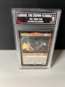 TCCG 9 NOT PSA Gadrak, the Crown-Scourge - Foil MTG Graded Commander Magic - Picture 1 of 2