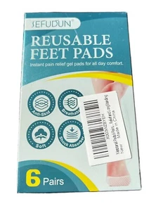 Metatarsal Foot Pads - Soft Gel Sleeve, Anti-Wear Cushions for Men & Women - Picture 1 of 2