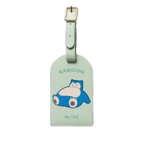 NEW Pokemon luggage tag Snorlax Pocket monster - Picture 1 of 1