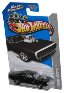 Hot Wheels Fast & Furious HW City (2012) Black '70 Dodge Charger R/T Car 3/250 - Picture 1 of 1