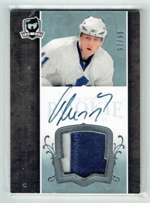 07-08 UD Upper Deck The Cup  Jiri Tlusty  /99 Rookie Patch Auto  SURFACE SCRATCH - Image 1 of 2