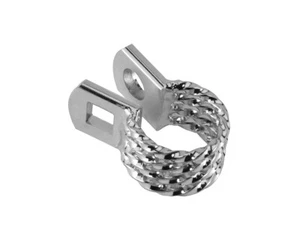 Twisted Fahrrad Sitzpfostenklemme 22,2 mm Chrom Lowrider Cruiser Fahrräder - Bild 1 von 1