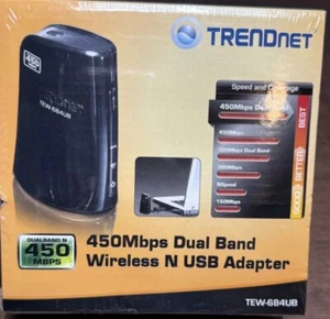 Trendnet TEW-684UB 450MBPS Dual Band Wireless N USB Adapter - Picture 1 of 2