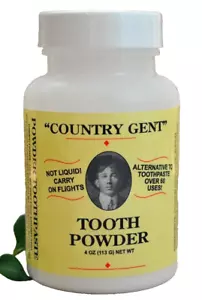 Country Gent Tooth Powder: Affordable, Convenient and Great for Travel. - Picture 1 of 2