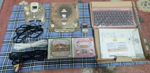 Dreamcast Console Hello Kitty Pink Bundle w/ 12 Software Games Set From JP Used - Picture 1 of 11