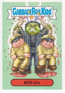 2018 Garbage Pail Kids Oh The Horror-ible #CFM-11b Bud Dud
