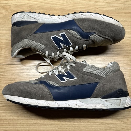 Scarpe da passeggio New Balance 496 blu grigio uomo taglia 11 5 D CM496GR