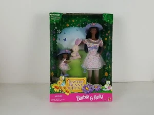 De colección Nuevo 1998 Conejo de Pascua Divertido Barbie y Kelly Set de Regalo Objetivo Edición Especial. *LEER* - Imagen 1 de 21