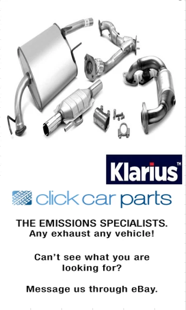 Klarius Exhaust Catalyst 322495 PEUGEOT 306 1.9D DW8B/L4 00-02 - Image 1 of 1