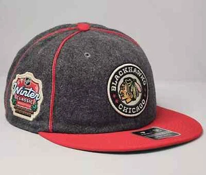 Fanatics Chicago Blackhawks Strapback Winter Classic 24/25 Hat Wrigley Field - Picture 1 of 6