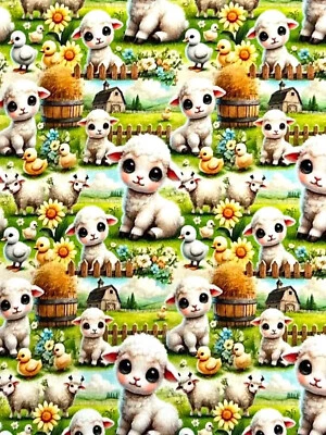 Jersey Stoff Kinderstoff Digitaldruck - Bild 1 von 3