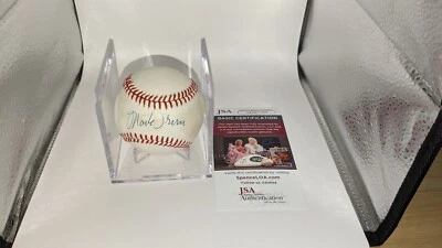 Monte Irvin New York Giants Signed Rawlings ONL Baseball JSA Certified - Image 1 of 4