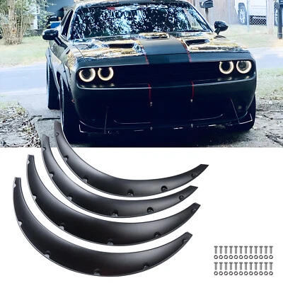 For Dodge Charger SRT RT SXT Fender Flares Wide Body Kit Wheel Arches - Image 1 of 4
