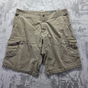 Kuhl Ambush Cargo Shorts Mens Size 40 Tan Vintage Patina Dye Cotton Blend - Picture 1 of 14