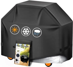 Grill Cover, 58 Inch BBQ Gas Grill Cover for Outdoor Grill, Charbroil Grill Cove - Picture 1 of 13