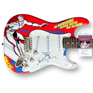 Chitarra firmata JOE SATRIANI grafica personalizzata JSA COA SURFING WITH THE ALIEN - Foto 1 di 3