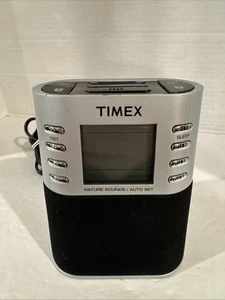 Timex T307S Dual Alarm Clock Radio Nature Sounds:4 - Picture 1 of 7