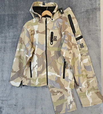 BEX Sunglasses Fleece Lined Camo Windstopper Mens L Jacket 36 Pants Set Hunting - Image 1 of 4