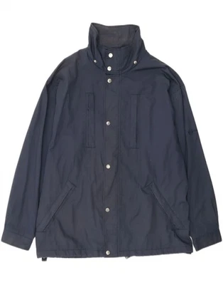 SERGIO TACCHINI Mens Windbreaker Jacket UK 44 2XL Navy Blue Polyester AA15 - Image 1 of 3